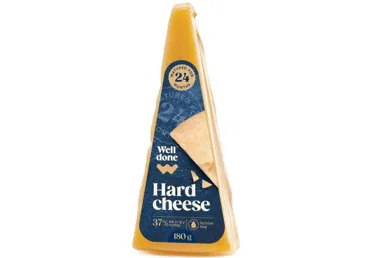 Cietais siers WELL DONE 37% 24mēn. 180g