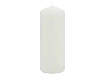 Cilindrsvece balta 5,8x15cm