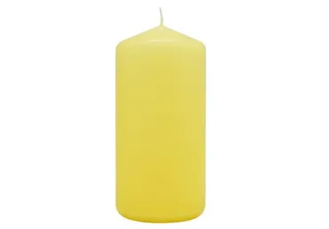 Cilindrsvece dzeltena 5,8x12cm