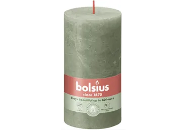 Cilindrsvece SHINE FRESH OLIVE 7x13cm