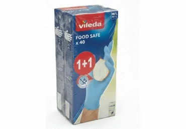 Cimdi VILEDA Food Safe M/L 40gab.1+1