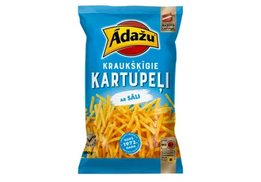 Čipsi ĀDAŽU ar sāli 100g