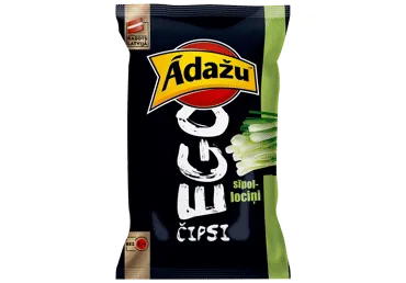 Čipsi Ego ĀDAŽU sīpollociņu 240g