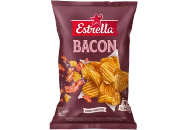 Čipsi ESTRELLA ar bekona garšu 130g