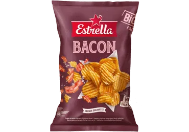 Čipsi ESTRELLA ar bekona garšu 180g