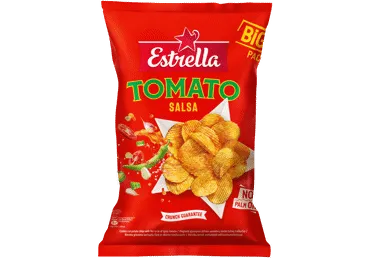 Čipsi ESTRELLA ar tomātu salsas garšu 180g