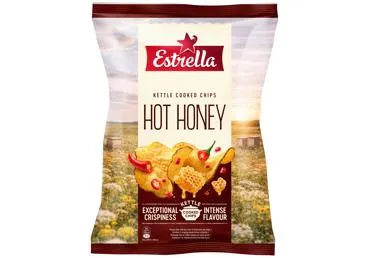 Čipsi ESTRELLA Kettle medus un čili 120g