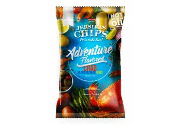 Čipsi ar krabju garšu 90g, Jersika