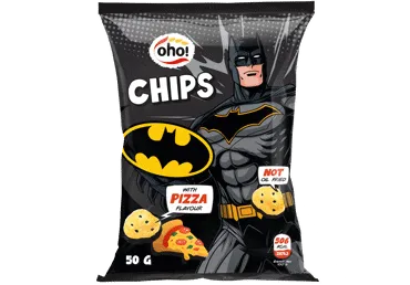 Oho Čipsi ar picas garšu BATMAN 50g