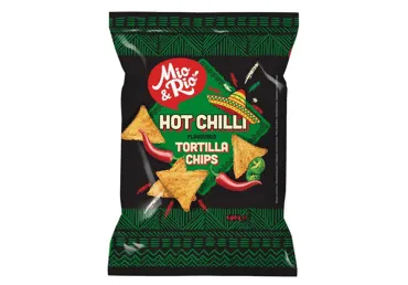 Čipsi Tortilla MIO&RIO ar čili 140g