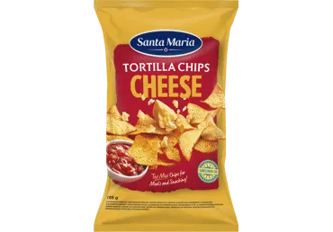 Čipsi tortiļu SANTA MARIA ar sieru 185g