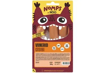 Cīsiņi bērniem Nomps NOO 250g