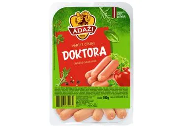 Cīsiņi Doktora ĀDAŽI 500g