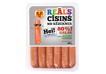 Cīsiņi Reāli 485g
