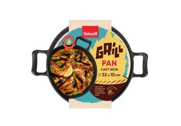 Čuguna pannas UNIWELL 32x10cm
