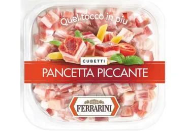 Cūkgaļa Pancetta Piccante FERRARINI 100g
