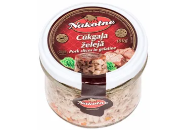 Cūkgaļa želejā 180g, GPU Nākotne