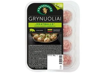 Cūkgaļas bumbiņas KREKENAVOS 300g