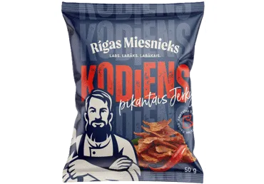 Cūkgaļas Jerky pikantais KODIENS 50g