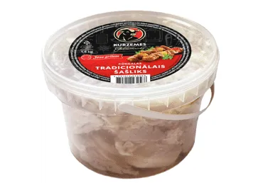 Cūkgaļas kakla karbonādes šašliksTradicionālais KGS 1,8kg