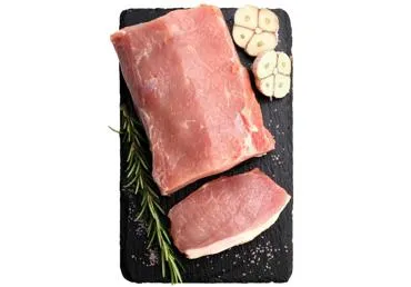 Cūkgaļas karbonāde bez kaula sver.