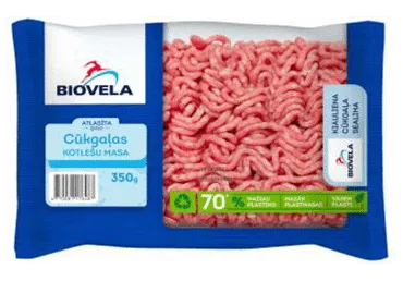 Cūkgaļas kotlešu masa BIOVELA 350g