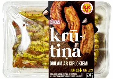 Cūkgaļas krūtiņa grilam ar ķiplokiem RGK 425g