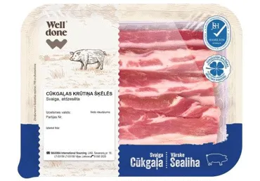 Cūkgaļas krūtiņa šķēlēs WELL DONE 250g