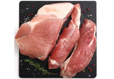 Cūkgaļas lāpstiņa bez kaula bez ādas sver.