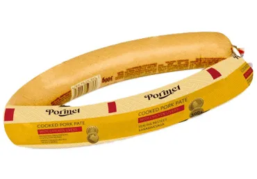 Cūkgaļas pastēte ar vistu aknām PORMET vārīta 300g