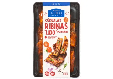 Cūkgaļas ribiņas Lido marinādē 800g