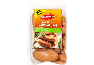 Cūkgaļas sardeles NĀKOTNE 700g