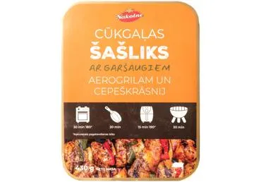 Cūkgaļas šašliks Nākotne ar garšaugiem 430g