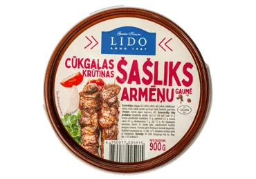 Cūkgaļas šasliks Armēņu gaumē LIDO 900g