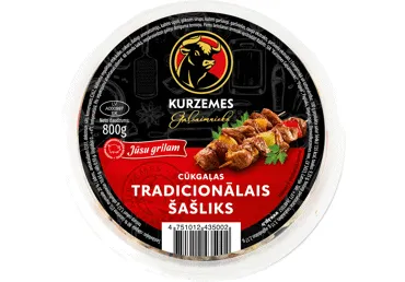 Cūkgaļas šašliks Tradicionālais KGS 800g