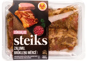 Cūkgaļas steiks zaļumu brūkleņu marinādē RGK 450g