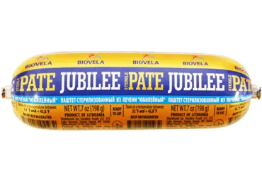 Cūku aknu pastēte Jubilejas BIOVELA 150g