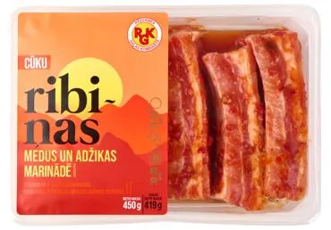 Cūku ribiņas medus un adžikas m.RGK 450g
