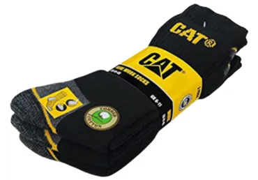 Darba zeķes CAT P394 black 46/50 3p.