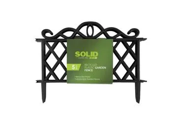 Dārza žogi SOLID 5 gab. 48x34cm