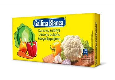 Dārzeņu buljons GALLINA BLANCA 12x10g
