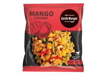 Dārzeņu maisījums ar mango un vistu 400g, Garde Manger