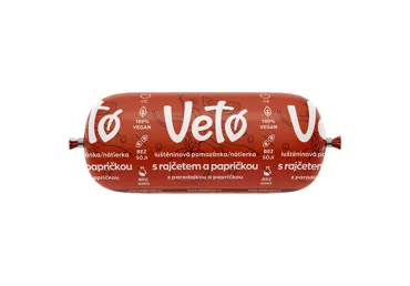 Dārzeņu pastēte ar tomātiem un papriku VETO 100g