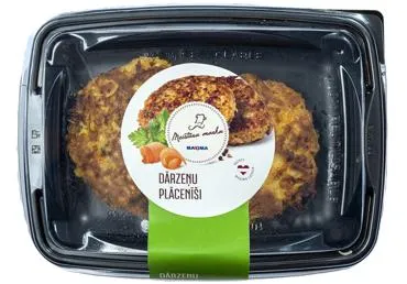 Dārzeņu plācenīši MEISTARA MARKA 2x100g