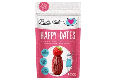 Dateles BEATOS VIRTUVĖ aveņu garša 100g