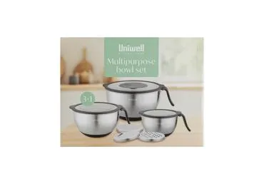 Daudzfunkcionālu bļodiņu komplekts UNIWELL