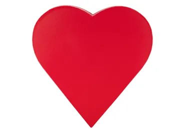 Dek.kaste sirds form.ELEMENT.24x25x9,5cm