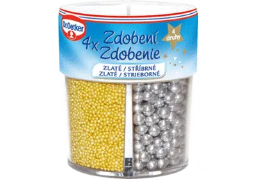 Dekori zelta un sudraba DR. OETKER 81g