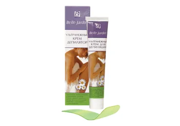 BELLE JARDIN Soft Ultramaigs depilācijas krēms ar kumelīšu ekstraktu «5 minūtes» 75ml