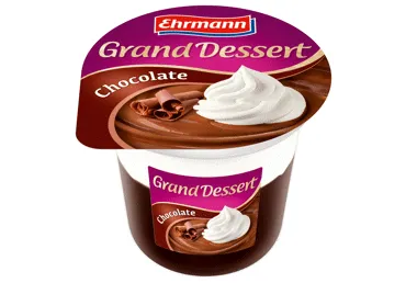 Deserts EHRMANN ar šokolādes garšu 190g